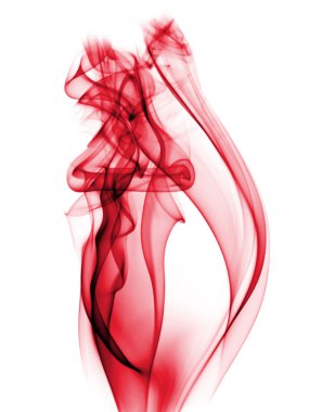 Red smokes clipart