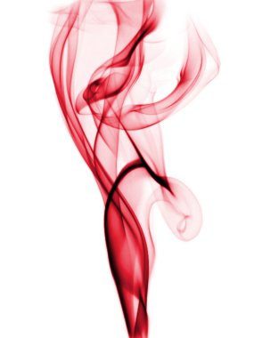 Red smoke clipart