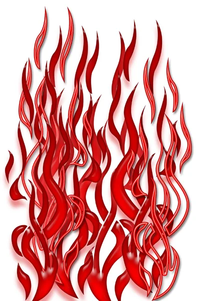 Fuego abstracto — Foto de Stock