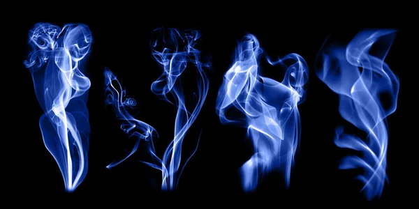 Four smokes — Stock Photo, Image