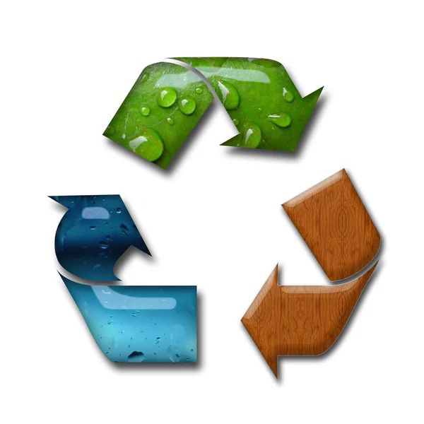 リサイクルの概念 — ストック写真