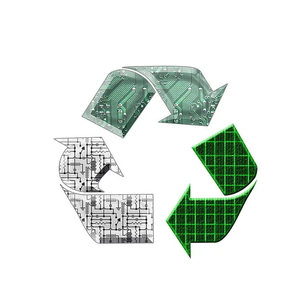 Recyklační technologie — Stock fotografie