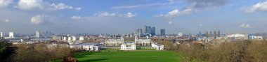 Greenwich panorama clipart