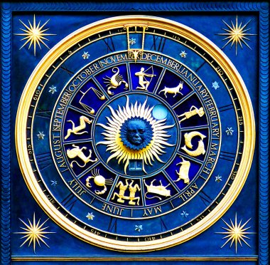 Zodiac Blue clipart
