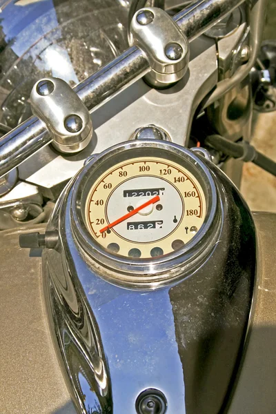 Cromo motocicleta — Foto de Stock