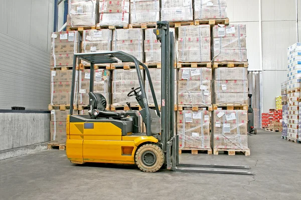 Forklifter industry — Stock Photo, Image