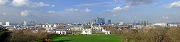 Greenwich-Panorama — Stockfoto
