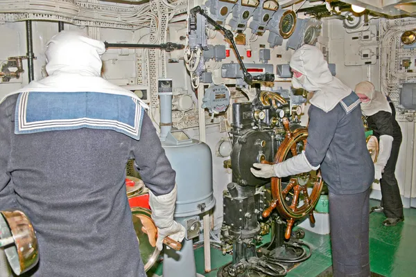 Στο εσωτερικό του υποβρυχίου — Φωτογραφία Αρχείου