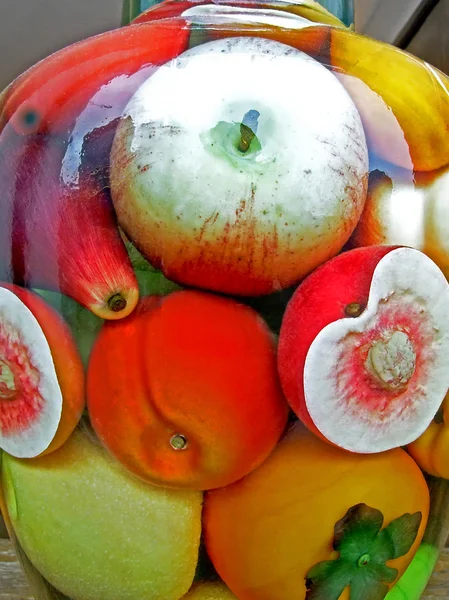 Konserverade frukter — Stockfoto