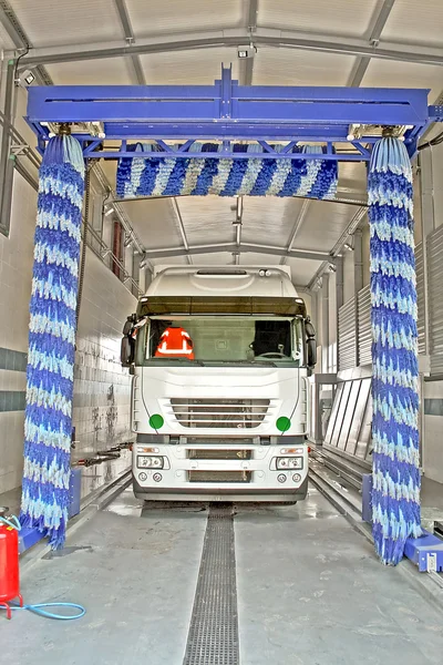 Lavage camion — Photo