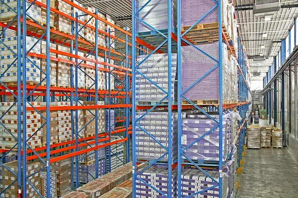 Rack de armazém — Fotografia de Stock