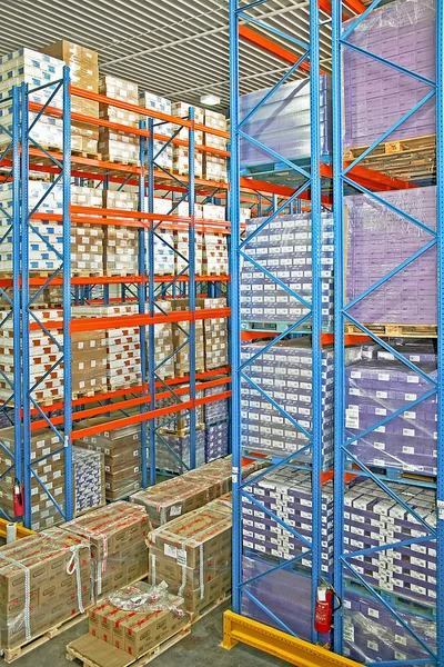 Warehouse shelf — Stock Photo, Image
