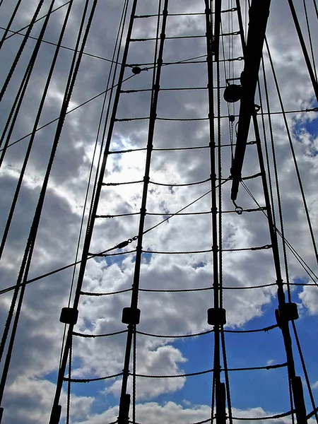 Yat gemi direği — Stok fotoğraf
