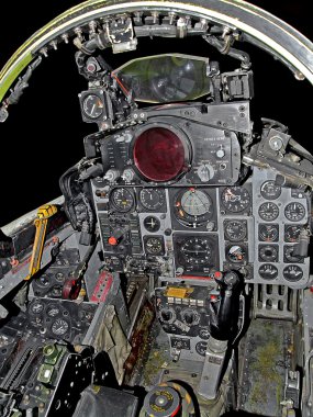 Fighter cockpit clipart