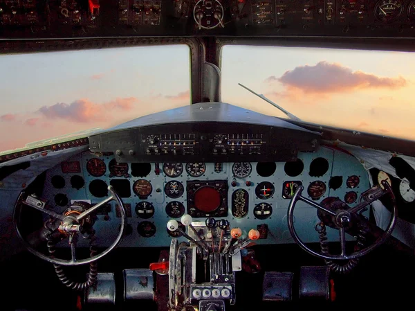 Paysage de cockpit — Photo