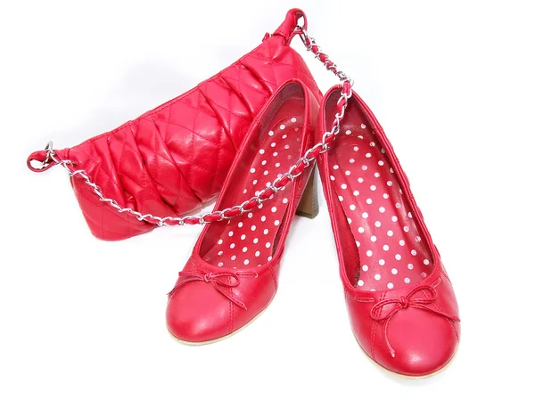 รองเท้าสีแดง — ภาพถ่ายสต็อก