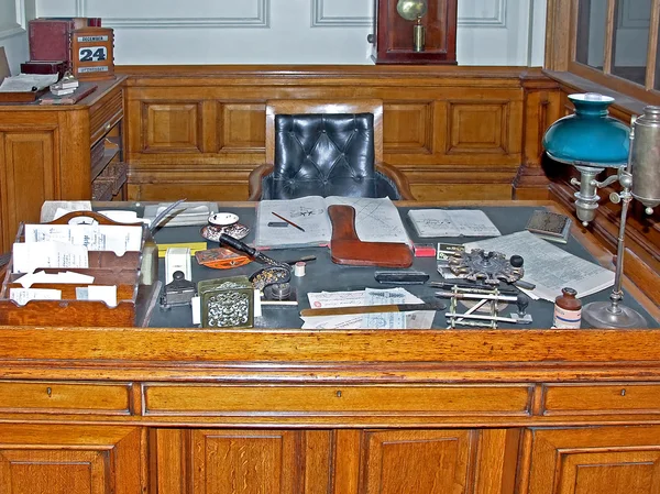 老式办公桌 — 图库照片