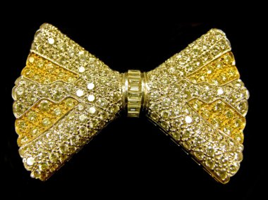 Golden tie clipart