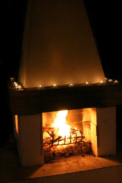 stock image Fireplace