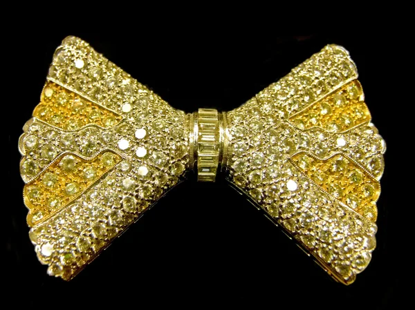 Zlatá kravata — Stock fotografie
