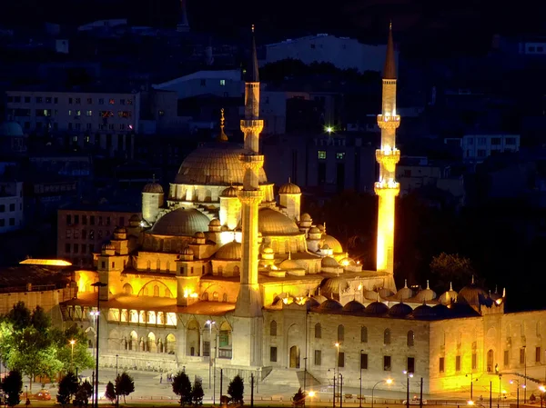 Mosquée la nuit — Photo