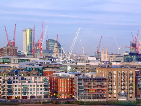 Лондон будівництва — стокове фото