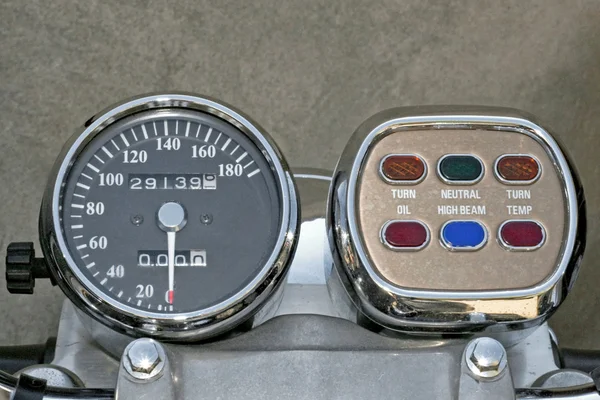 Old speedometer — Stock Photo, Image