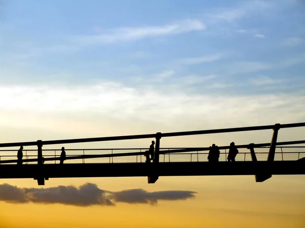 stock image Pedestrian bridge