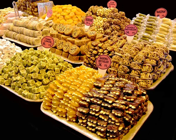 Turkiska sötsaker — Stockfoto