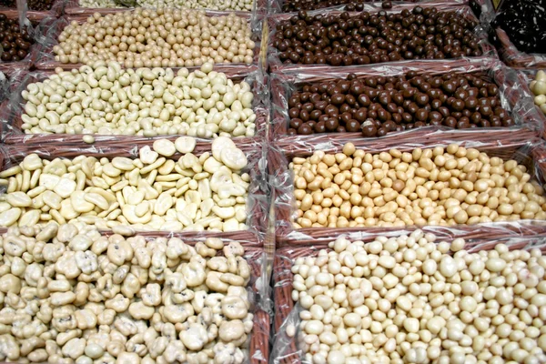 Yoghurt cashews — Stock Photo, Image