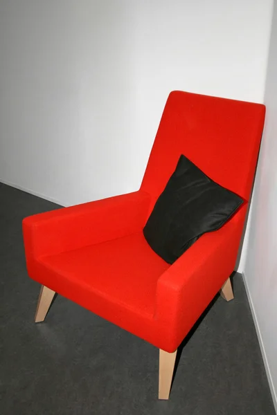Sedia rossa — Foto Stock