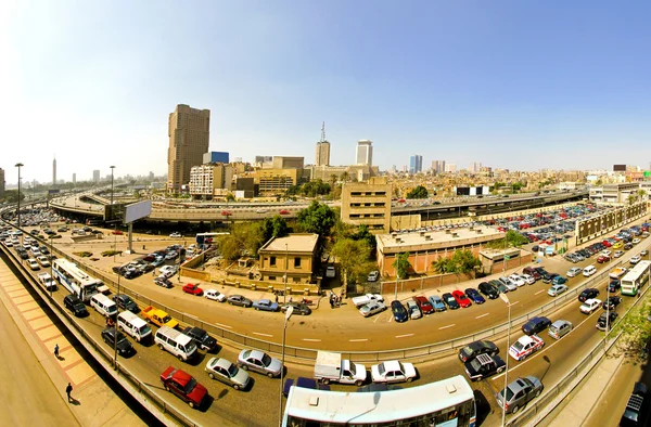 Traffico del Cairo — Foto Stock