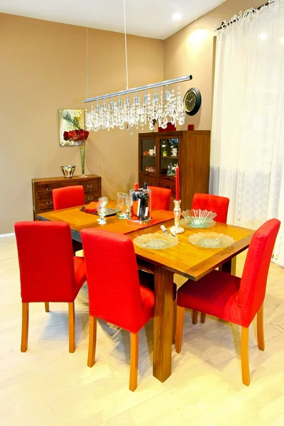 Holiday dining room — Stock Photo, Image