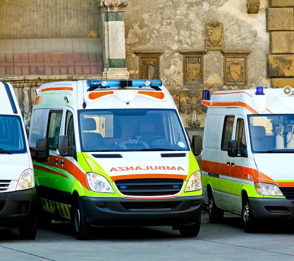 Ambulance tým — Stock fotografie