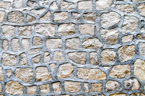 Синій кам'яною стіною — стокове фото