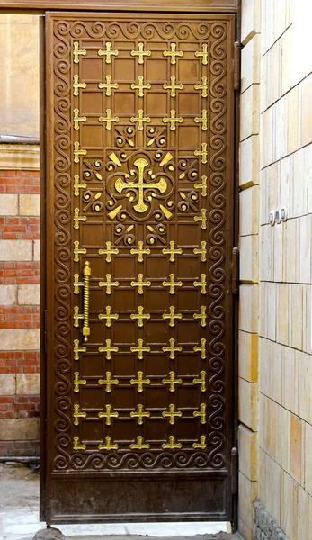 Drzwi Kościoła stoczni — Zdjęcie stockowe