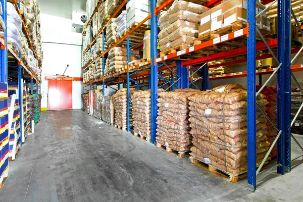 Sack warehouse — Stock Photo, Image