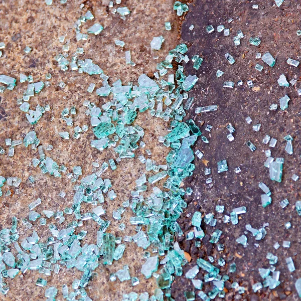 Scattered glass — Stock Photo, Image