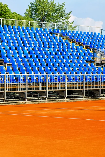 Tennis court stand — Stock Photo, Image