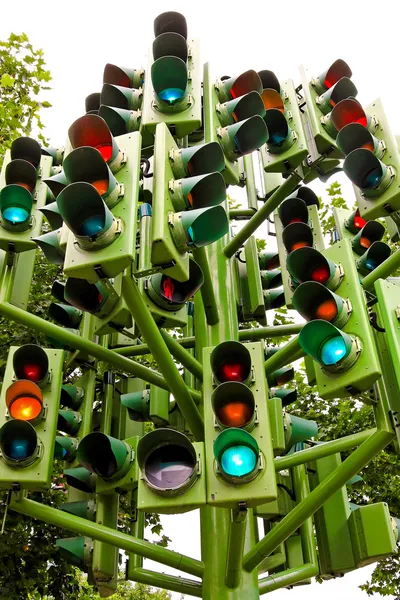 交通信号灯 — ストック写真