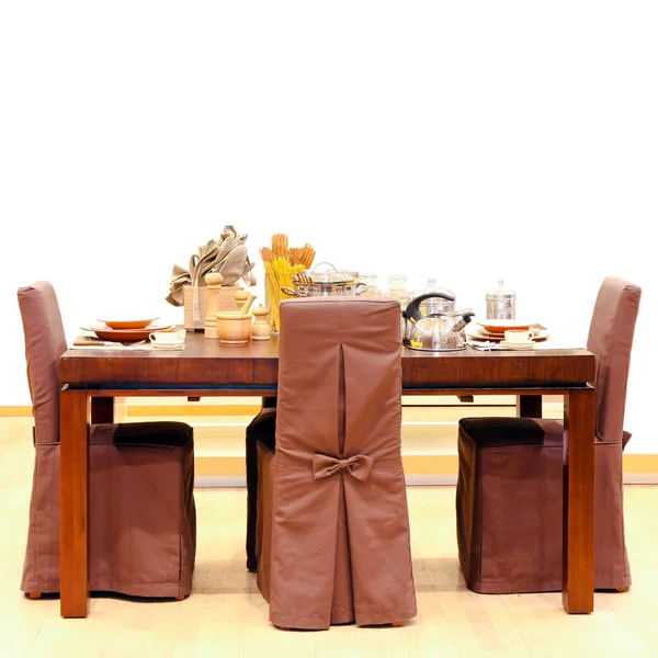 Dinning tabell — Stockfoto