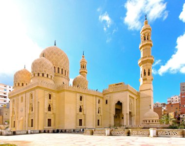 Mosque Alexandria clipart