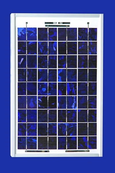 고립 된 태양 전지 — 스톡 사진