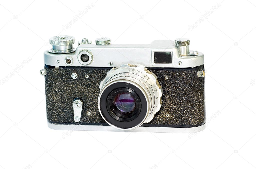 Old vintage photocamera