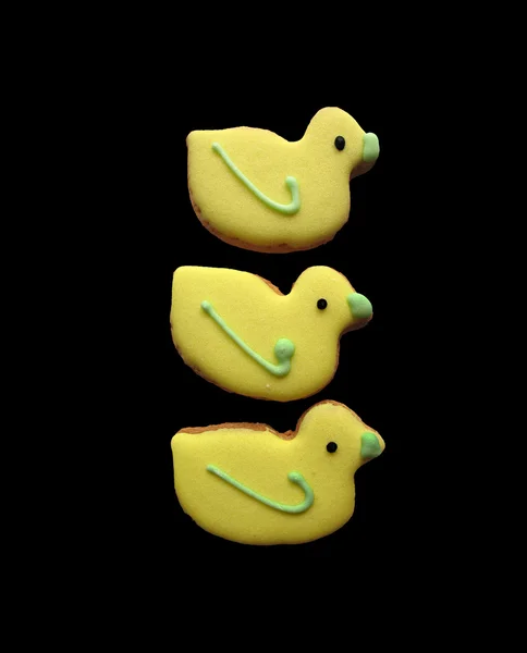 Yellow Easter Cookies — Stock Photo, Image