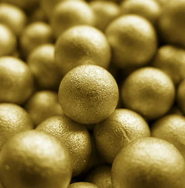 Bolas de oro —  Fotos de Stock