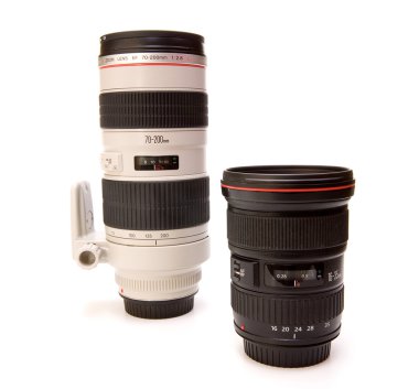 Professional photo lens clipart