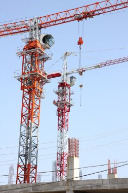 Construction Cranes clipart