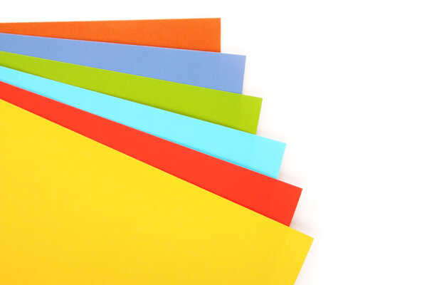 Multi-colored paper