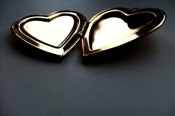 Open golden heart